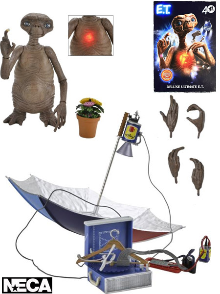 Neca E.T. 40th Anniversary Deluxe Ultimate E.T. Action Figure